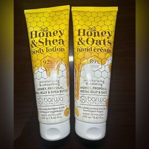 Honey & Shea Body Lotion and Honey & Oats Hand Cream Set
